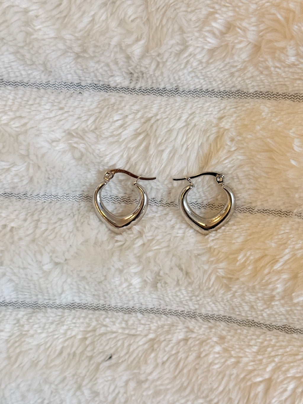 Argollas plateadas