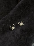 Aretes ortopédicos mariposa Plata italiana ley 925