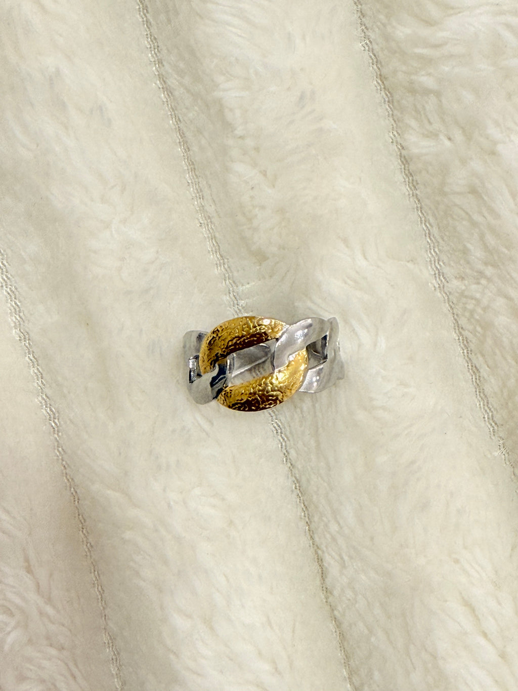 Anillo soga bicolor