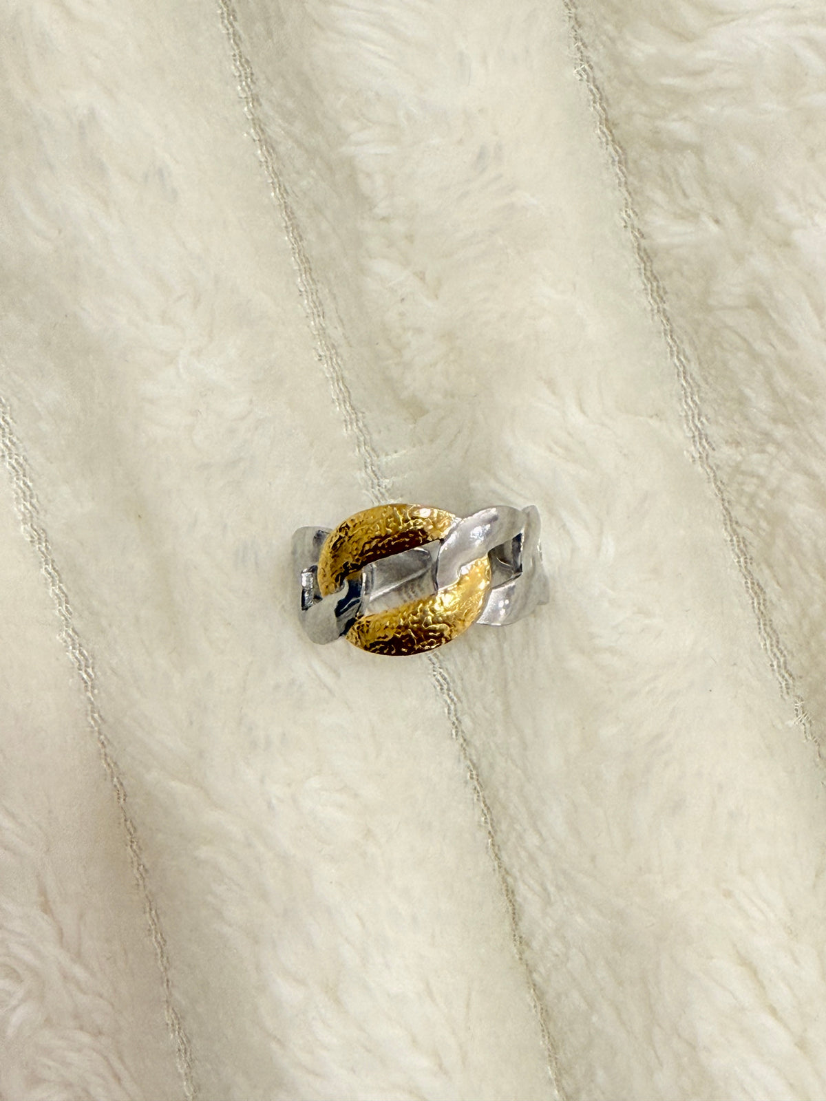 Anillo soga bicolor