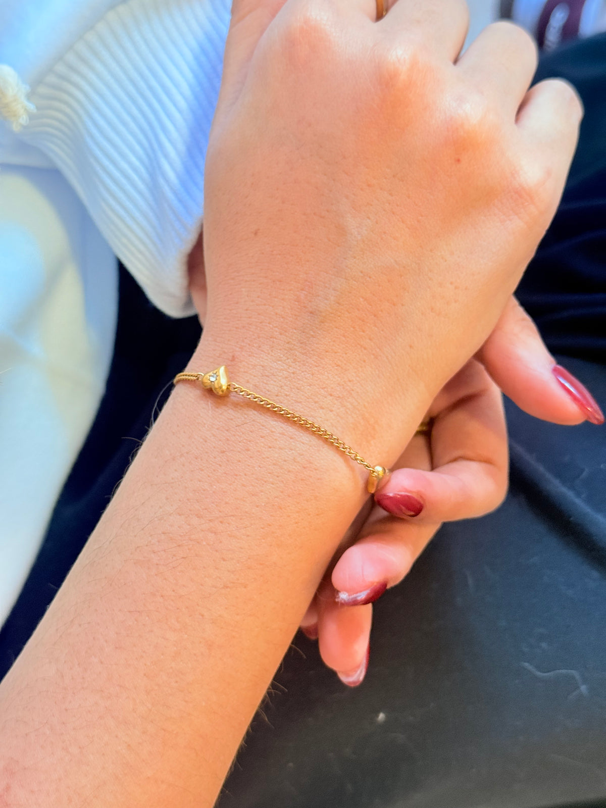 Pulsera corazón shine