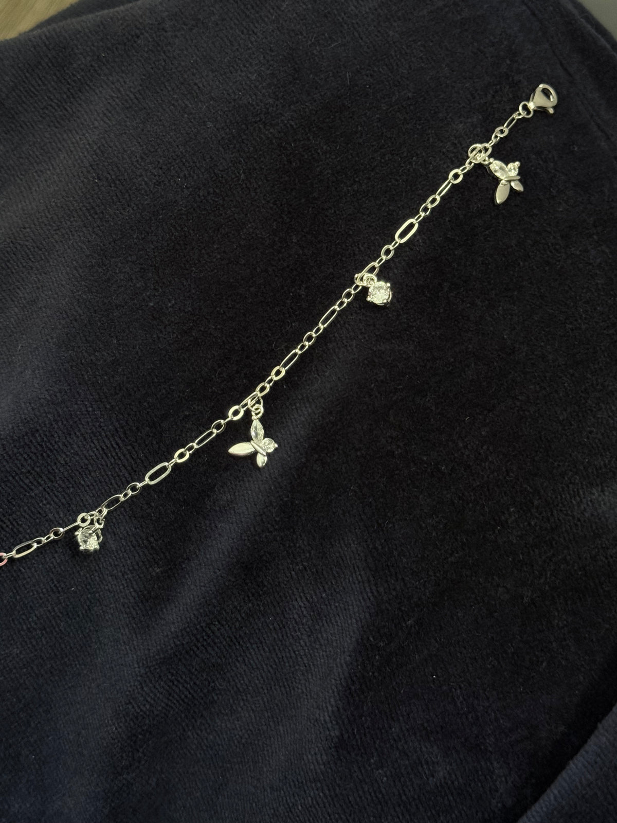 Pulsera charms Plata italiana ley 925