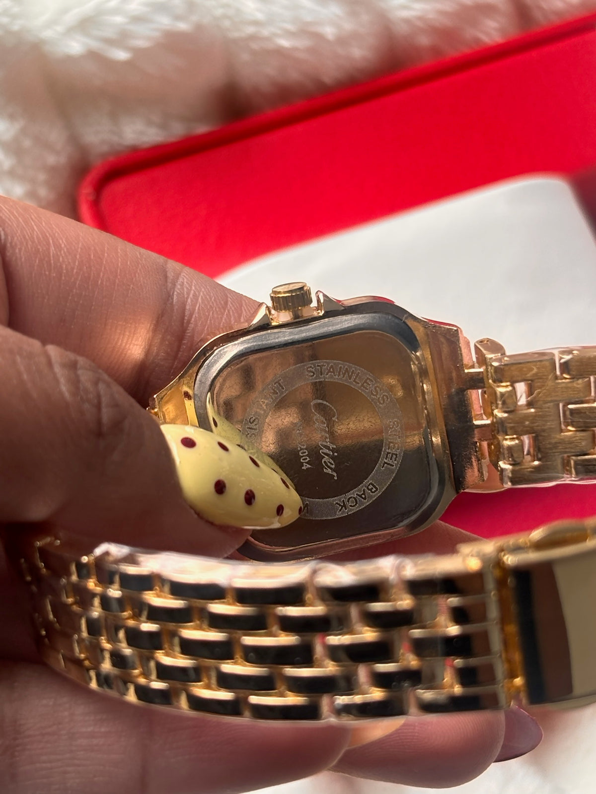 Reloj Cartier REMARCADO