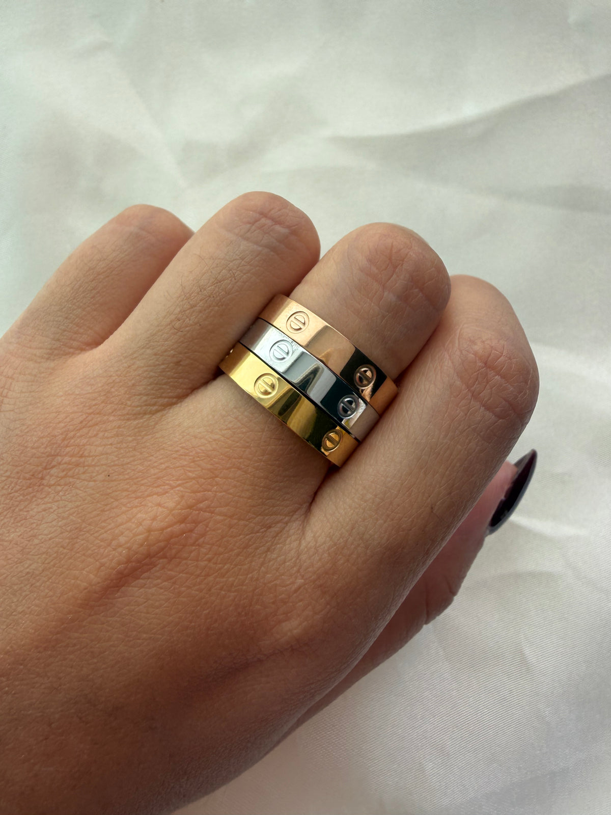 Anillos love SET TRINIDAD