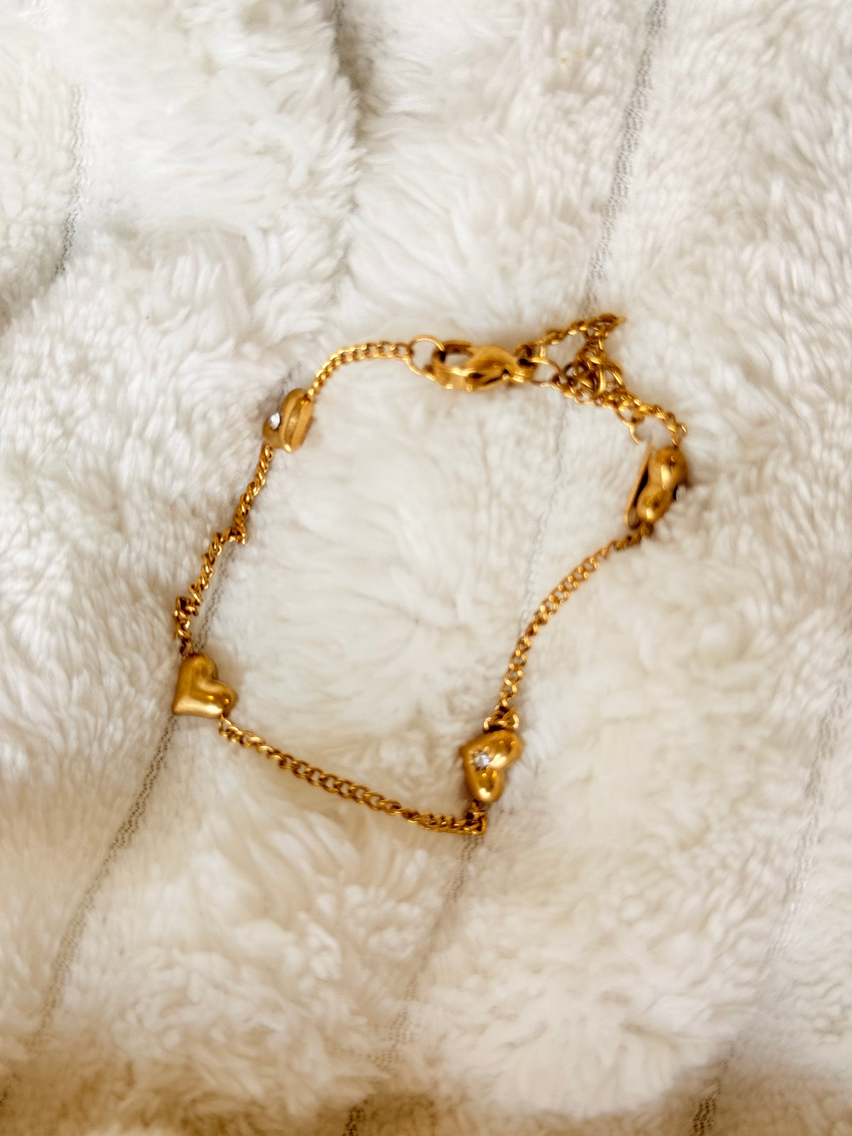 Pulsera corazón shine