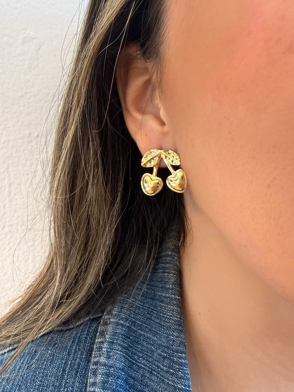 Aretes de cereza