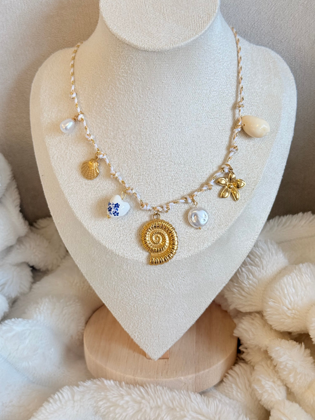 Cadena marino blanca