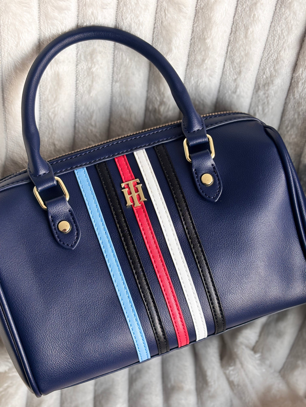 Cartera TH azul