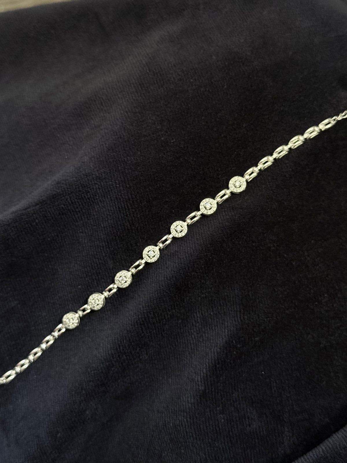 Pulsera shine Plata italiana ley 925