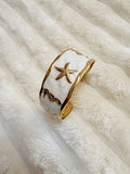 Brazalete marino blanco