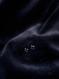 Aretes ortopédicos cuadrados azules Plata italiana ley 925