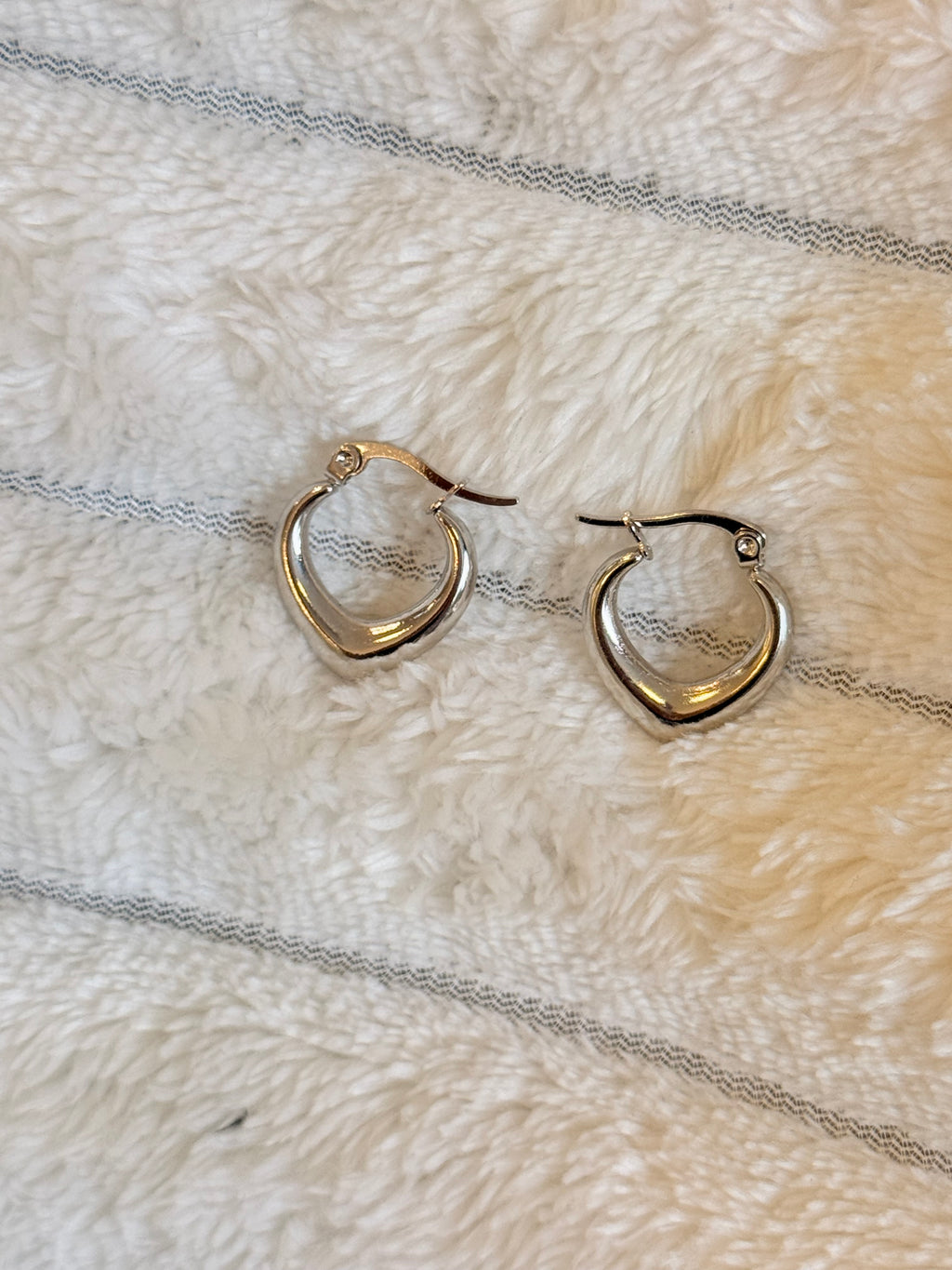 Argollas plateadas