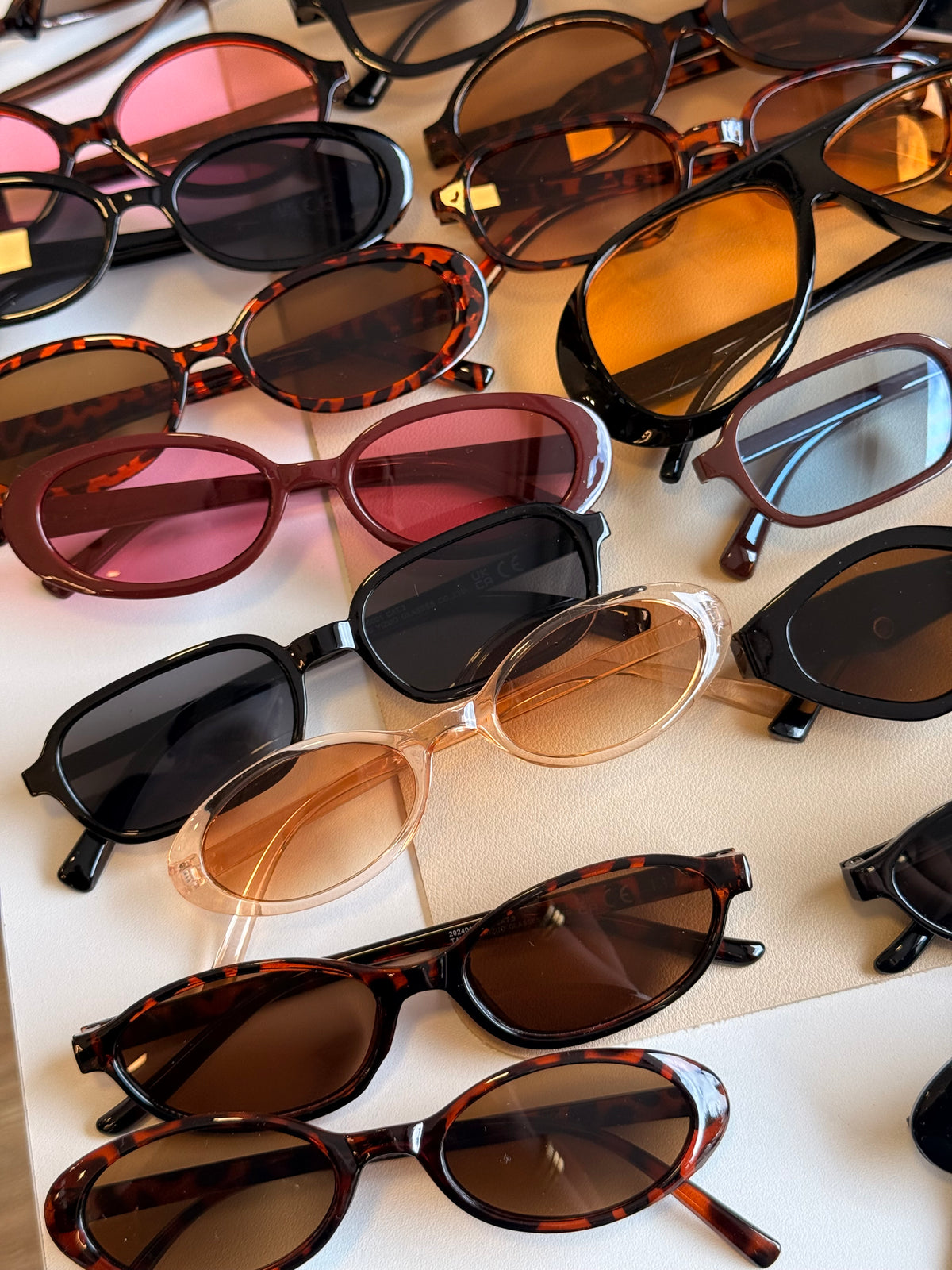 Gafas Redondas Vintage rosadas