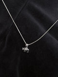Cadena elefante Plata italiana 925
