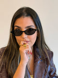 Gafas rombo negras