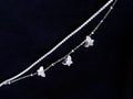 Pulsera mariposa tennis Plata italiana Ley 925