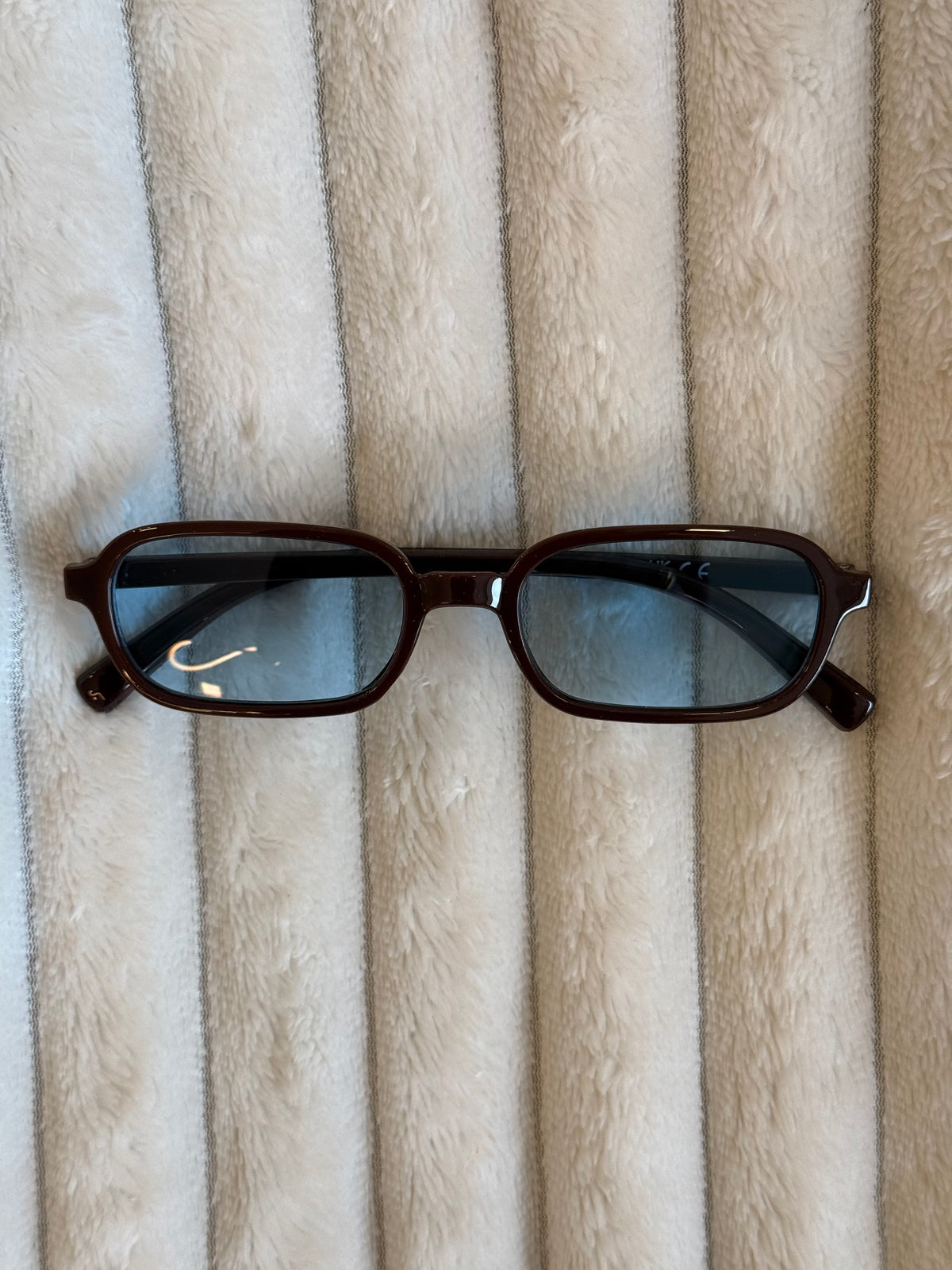 Gafas Rectangulares azules