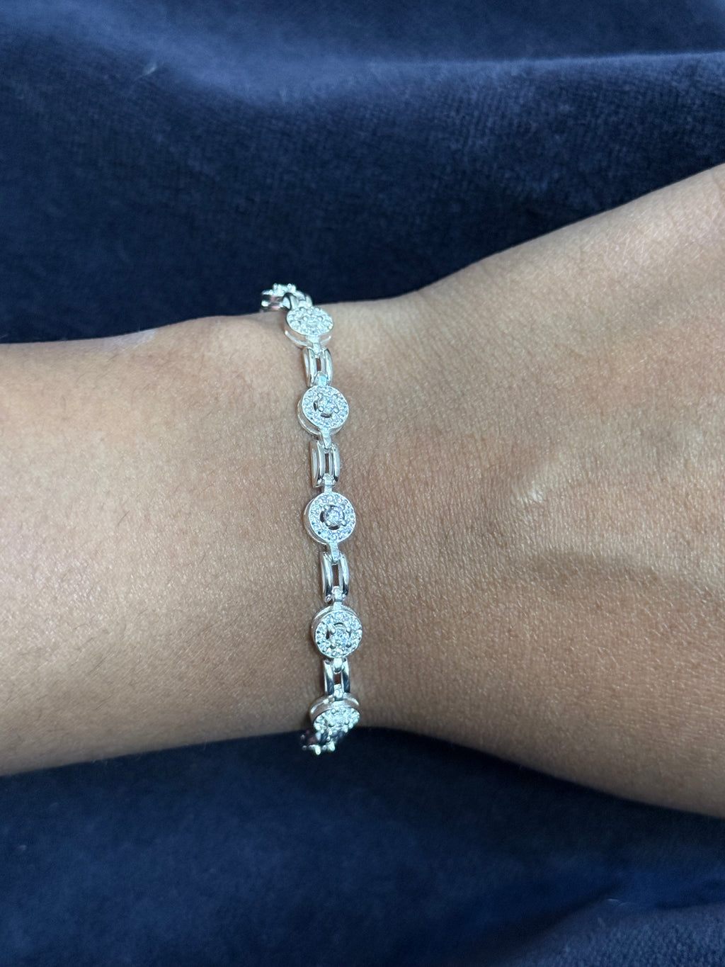 Pulsera shine Plata italiana ley 925