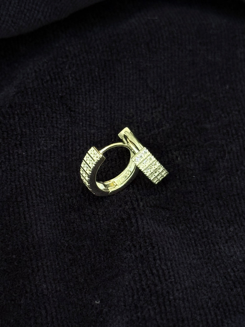 Aretes shine Plata italiana Ley 925