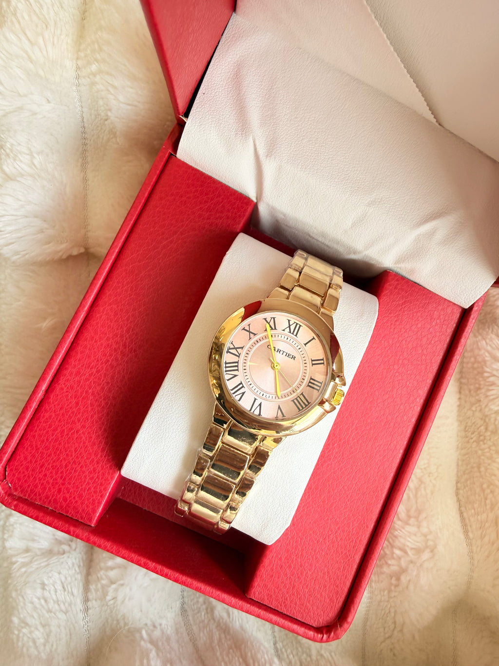 Reloj Balloon cara rosada