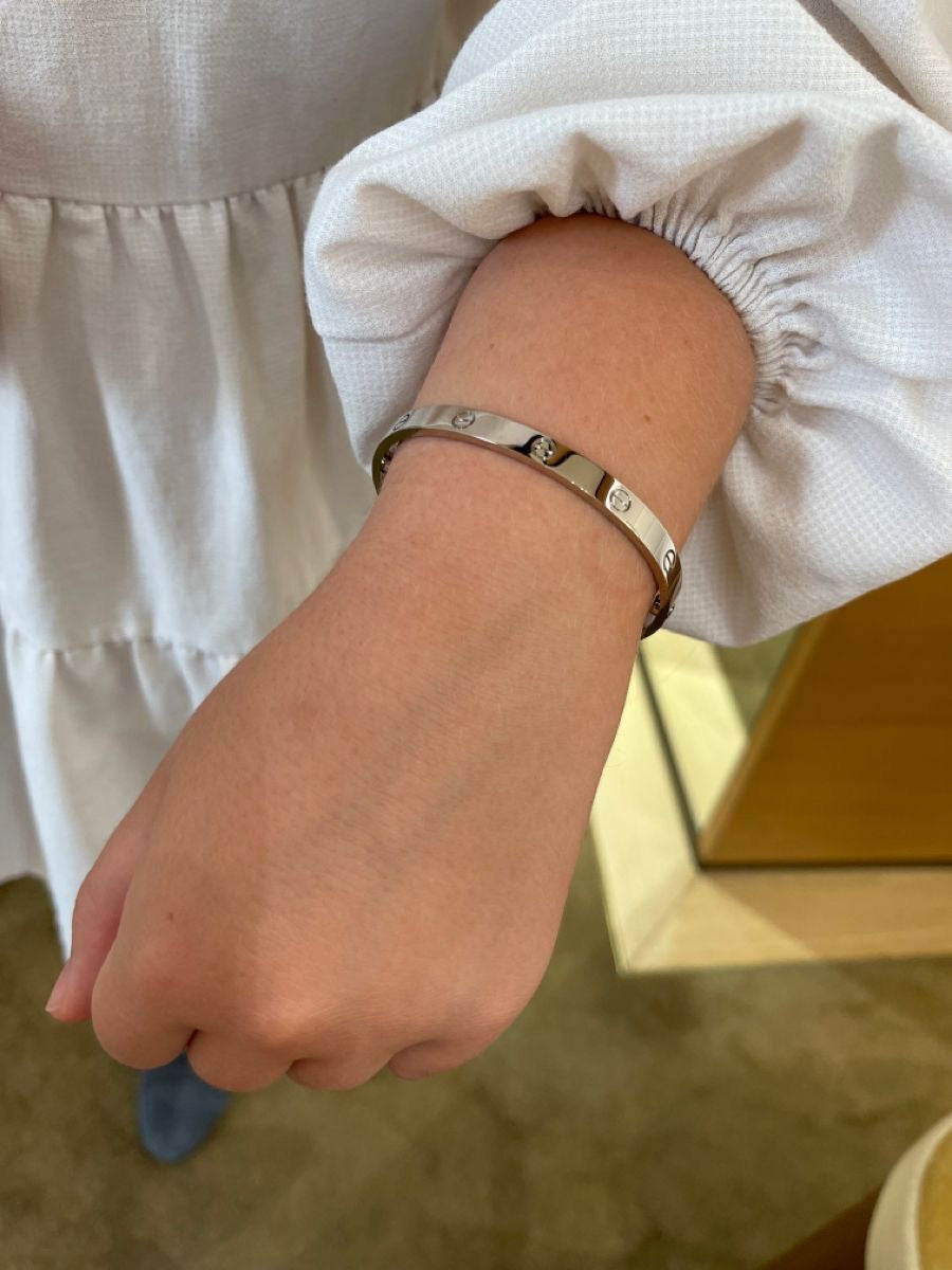 Pulsera Cartier Love PLATA